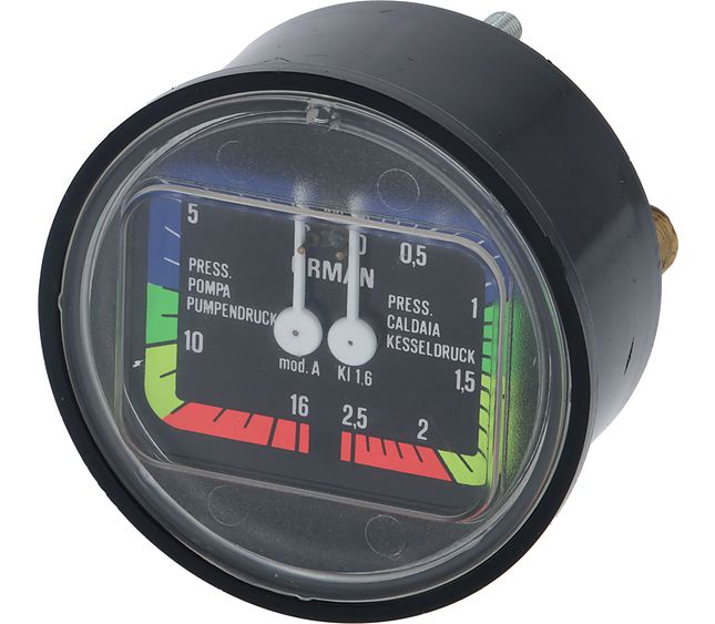 Wega Pressure Gauge Presion Gemini