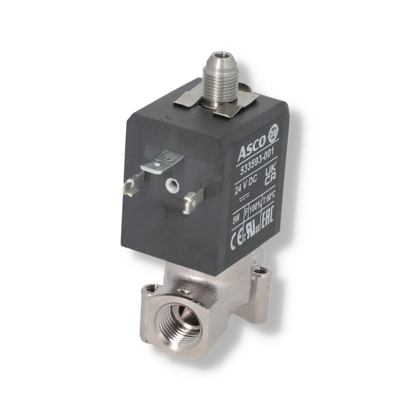 ASCO 3 WAY SOLENOID VALVE 24V 1/4 - STORM