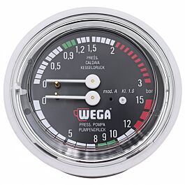 Astoria / Wega Dual Pressure Gauge 63MM - commercial coffee spare part