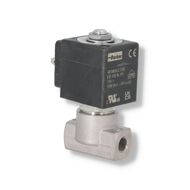 LUCIFER 2 WAY SOLENOID VALVE 24V 1/8 1.5MM VITON 10W - WEGA