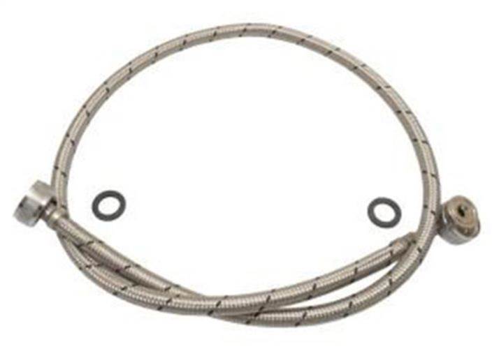 Braided Hose 1M 3/8F X 3/8F Elbow - commercial coffee spare part