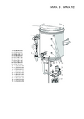 Bravilor Lid HWA8 - commercial coffee spare part