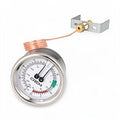 Crem Dual Pressure Gauge - commercial coffee spare part