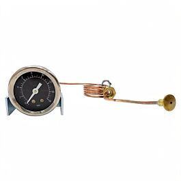 Crem Water Pressure Gauge 40MM - commercial coffee spare part
