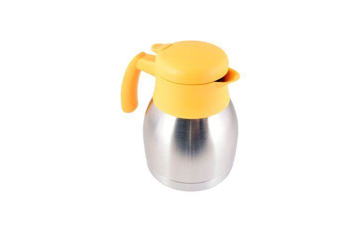 Bravilor 1 Litre Vacuum Flask - Yellow - commercial coffee spare part
