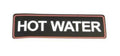 Bravilor Sticker Hot Water - commercial coffee spare part