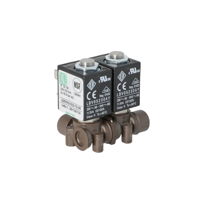 CARIMALI 2 WAY SOLENOID VALVES BLOCKS 230V