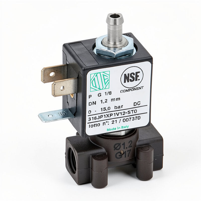 CARIMALI 3 WAY SOLENOID VALVE FF 1/8 24V DC D1.2MM STEAM