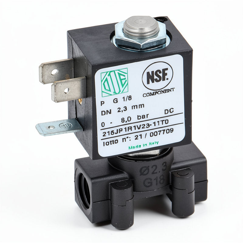 CARIMALI 2-WAY SOLENOID VALVE FF 1/8 24VDC D2.3MM