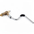 SIMONELLI STEAM VALVE COMPLETE WITH STEAM TUBE - HIGH NUT COLD TOUCH