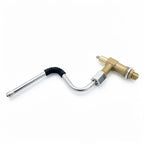 SIMONELLI STEAM VALVE COMPLETE WITH STEAM TUBE - HIGH NUT