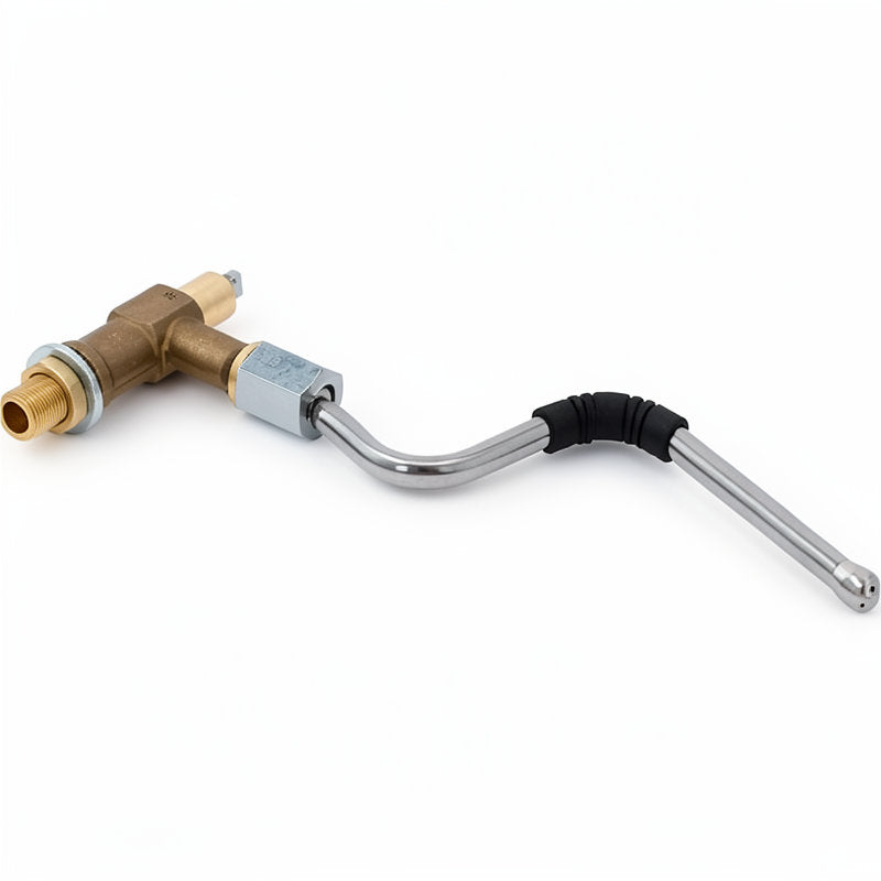 SIMONELLI STEAM VALVE COMPLETE WITH STEAM TUBE - HIGH NUT 1.2MM NOZZLE