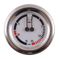 BFC - Dual Pressure Gauge - Original Manufacturer - Pn: BF15857 - commercial coffee spare part
