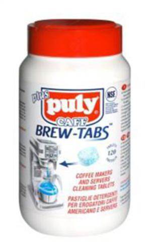 Puly Caff - Bscrew Clean Tablets Tub of 120 X 4 Gram  - Pn: CLE8068 - commercial coffee spare part