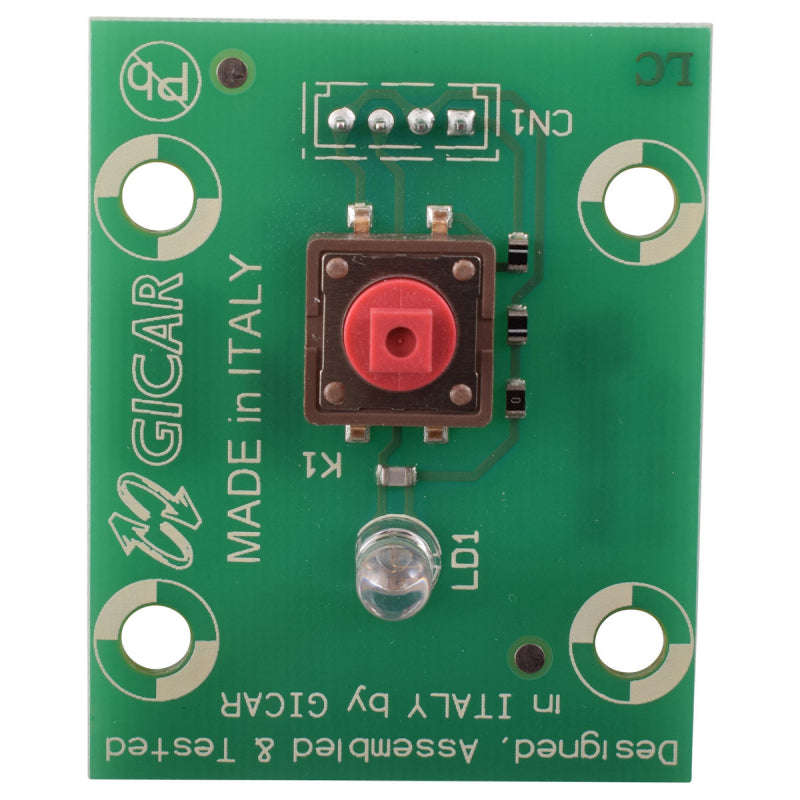 ASTORIA VINTAGE PRINTED CIRCUIT PUSH BUTTON WATER 4GR