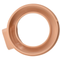 Coffeetek Milano Whipper Hood/Steam Trap Beige - commercial coffee spare part