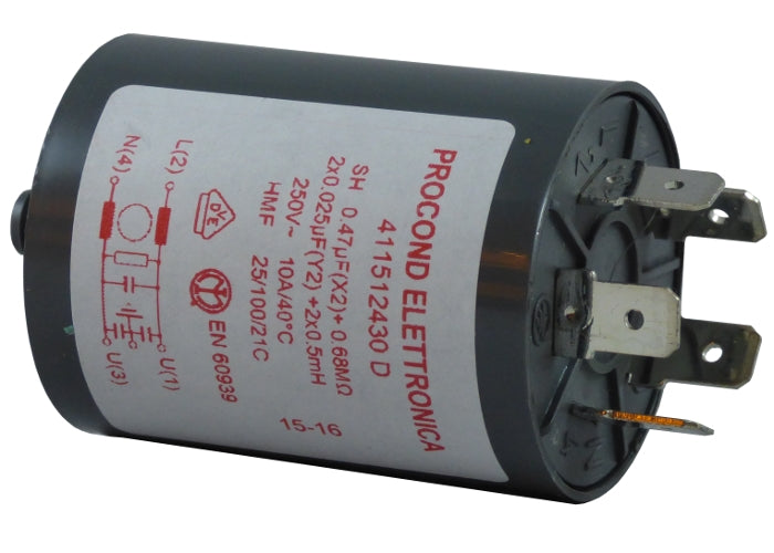 Coffetek Power Line Filter X-Y - commercial coffee spare part