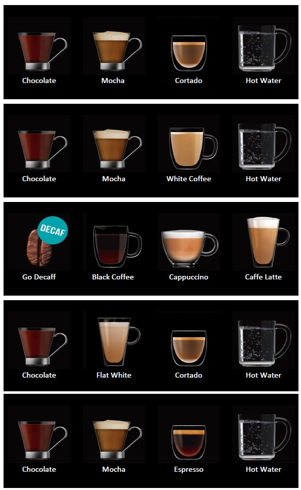 Coffetek Labels Vitro S1I UK6 - commercial coffee spare part