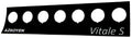 Etiquette Vitale S7 Black - commercial coffee spare part