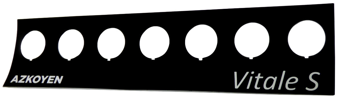 Etiquette Vitale S7 Black - commercial coffee spare part