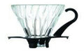 Hario Glass Coffee Dripper V60 01 Black  - Pn: DRI18168 - commercial coffee spare part