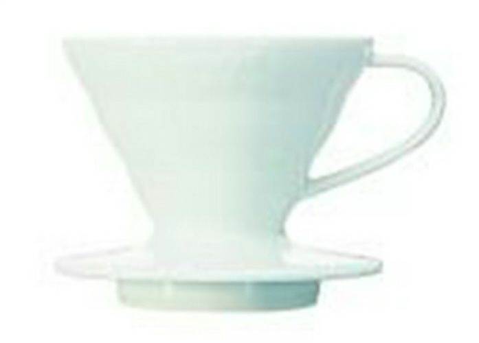 Hario Coffee Dripper V60 01 Ceramic White  - Pn: DRI18172 - commercial coffee spare part
