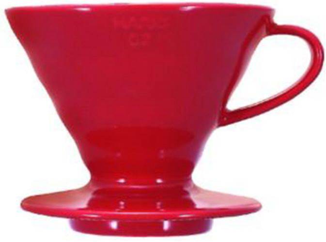 Hario Coffee Dripper V60 02 Ceramic Red  - Pn: DRI18176 - commercial coffee spare part