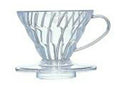 Hario Coffee Dripper V60 01 Clear Plastic  - Pn: DRI18177 - commercial coffee spare part