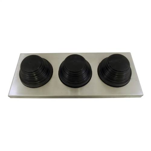 Bonzer - Hexdome Inline with 3 Cup Stablisers  - Pn: DSE19351 - commercial coffee spare part