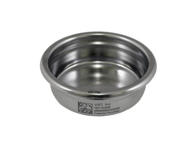 Vst Precision Filter Basket Ridged 15 Gram - commercial coffee spare part