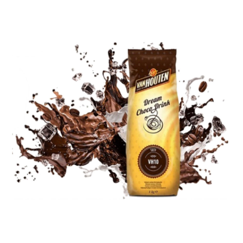 Van Houten - Chocolate Powder 10 x 1kg - commercial coffee spare part