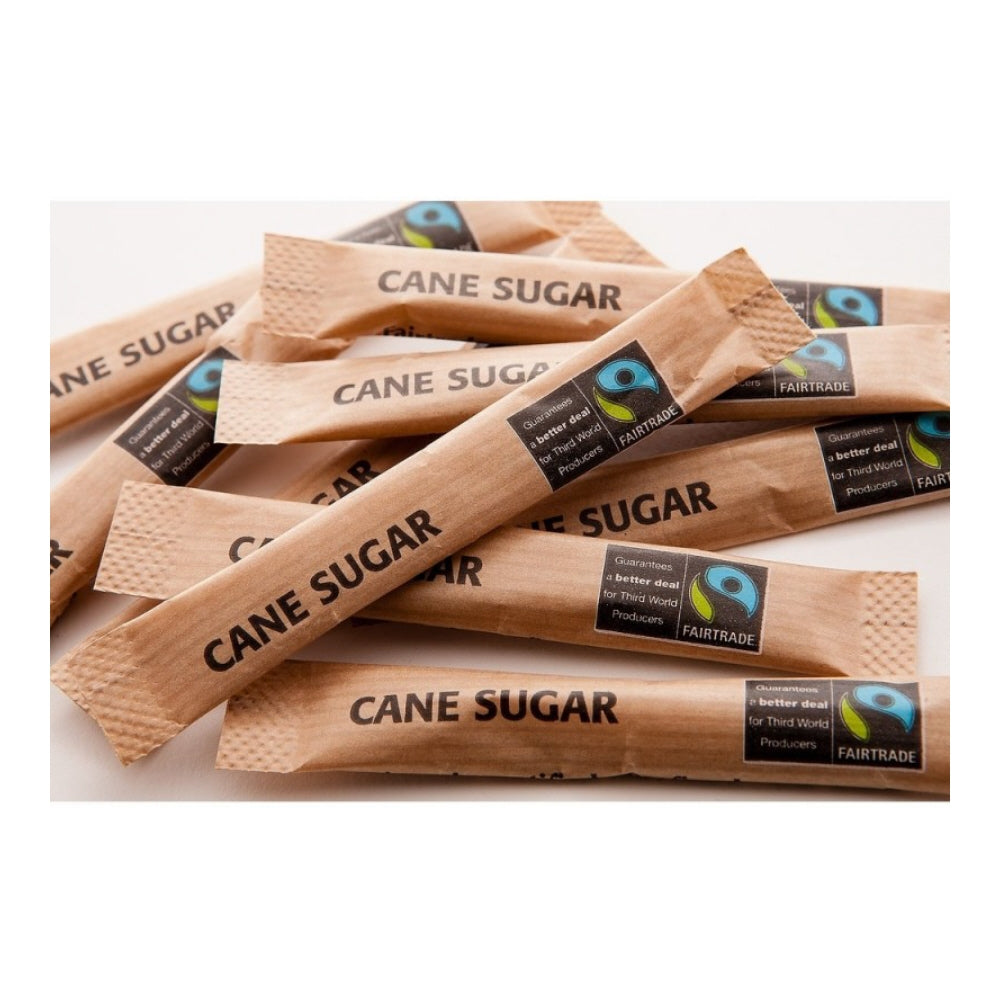 Sugar Sticks - Fairtrade - Brown - commercial coffee spare part