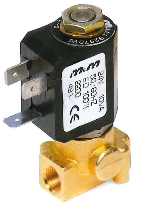 Coffetek EV2/2 Vias Nc G1/8 10W 24/CC M-M "H" – genuine Coffetek part 04401130
