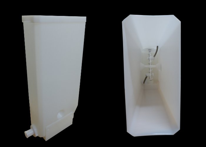 Coffetek Canister (Plastic Auger) 375 Tall – genuine Coffetek part 09723100