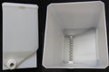 Coffetek Canister Cuadrada Mano Izqda Metalic – genuine Coffetek part 09727270