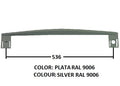 Coffetek Boca Producto Lower 62(PLATA RAL9006) – genuine Coffetek part 11024792