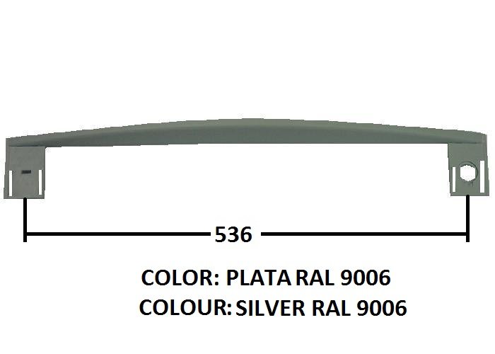 Coffetek Boca Producto Lower 62(PLATA RAL9006) – genuine Coffetek part 11024792