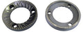 GRINDING BURRS PAIR CASADIO RH - External ø 84 mm - internal ø 46 mm thickness 9.3 mm - 3 fixing holes - commercial coffee spare part