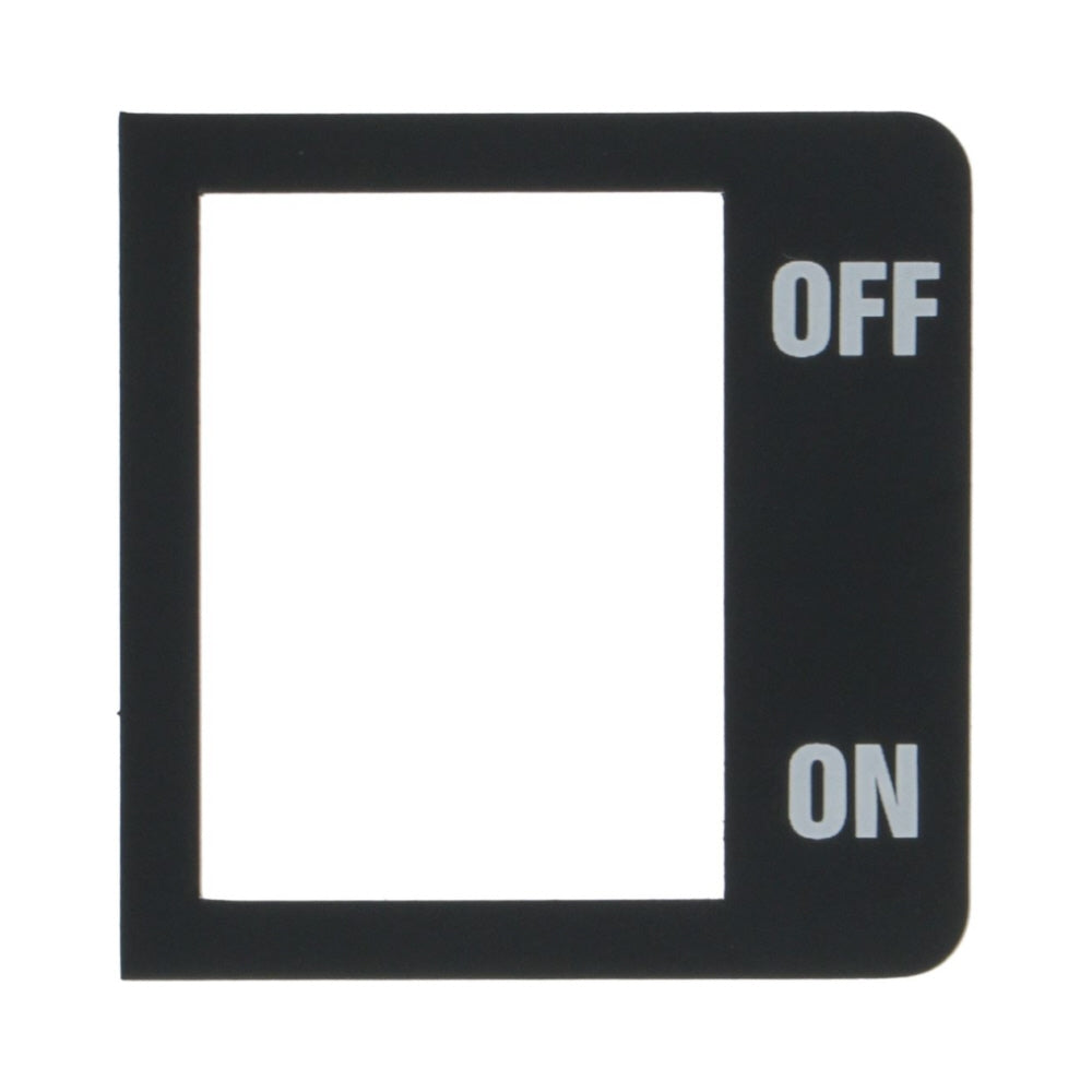 Marzocco - on/Off Plaque - Pn: EU1319253 - commercial coffee spare part