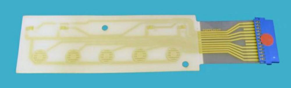 Push-Button Panel Diaphragm 5 Buttons - commercial coffee spare part