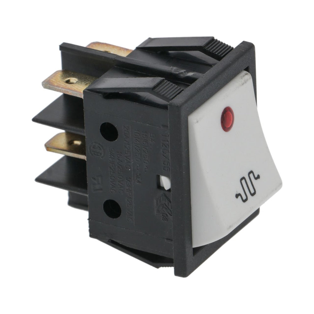 Marzocco - Bipolar Switch White 16A 250V - Pn: EU1319771 - commercial coffee spare part