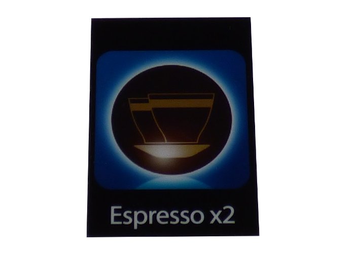 Coffetek Vitro Double Espresso Decal – genuine Coffetek part 19068161