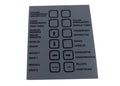 Coffetek Keypad O/Lay Label Pac 2K – genuine Coffetek part 21004