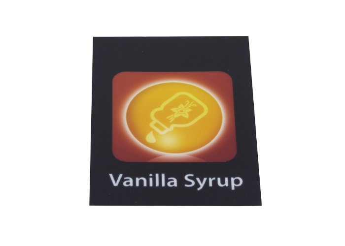 Coffetek Neo Decal - Vanilla Syrup – genuine Coffetek part 28776
