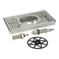 Hi Quality S/Steel Surface Mount Pitcher Rinser Tray 300X180X30MM - commercial coffee spare part