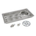 Hi Quality S/Steel Recessed Driptray 400X220 MM - commercial coffee spare part