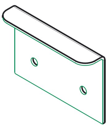Coffetek L Rear Stop Techo – genuine Coffetek part 31195400