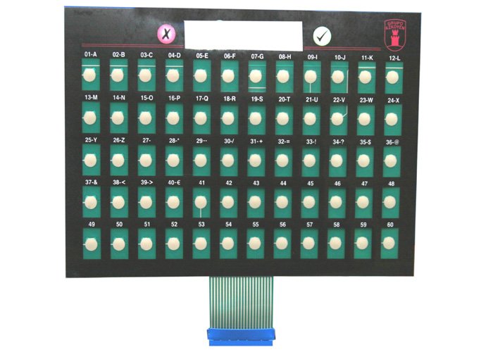 Coffetek Circuit Keypad Membrana – genuine Coffetek part 41142521