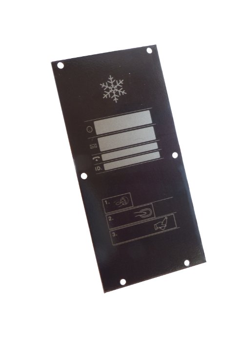 Coffetek Circuit Front Etiq Gen Pal Negra C – genuine Coffetek part 41175031