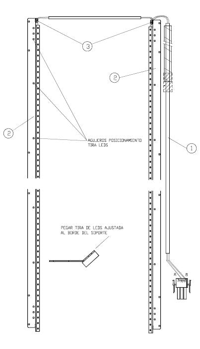 Coffetek Circuit Iluminacion LED Mistral 24V – genuine Coffetek part 41206051